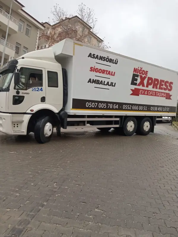 Taşımaya hazır aracımız